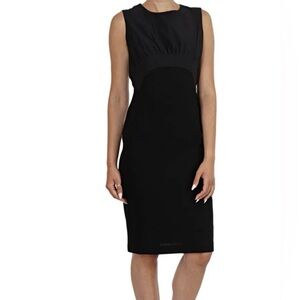 DIANE von FURSTENBERG Black Dress Style “Asabi” New Size 8